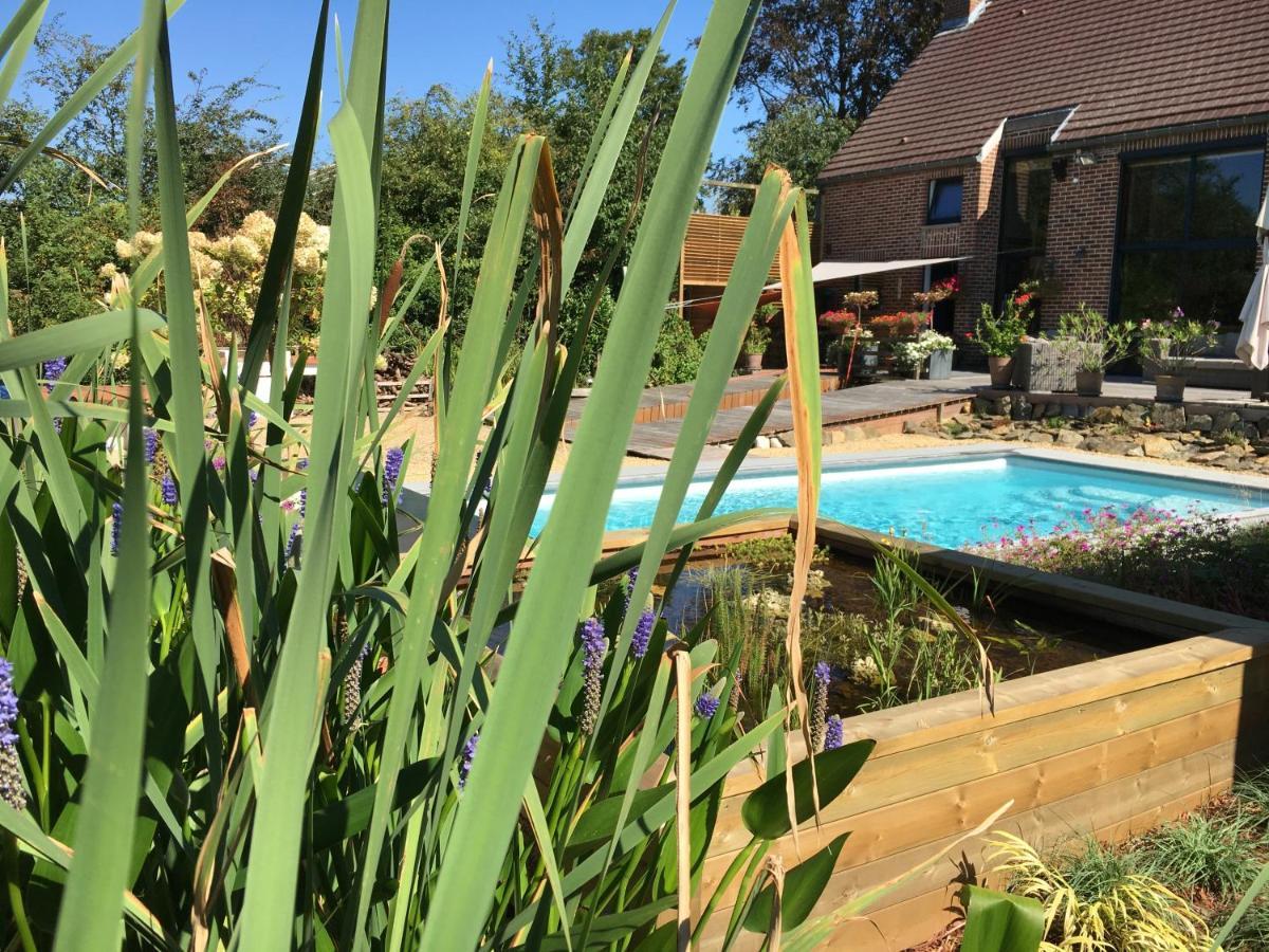 La Chambre Du Chemin Vert : Spa Piscine Sauna Jodoigne Buitenkant foto