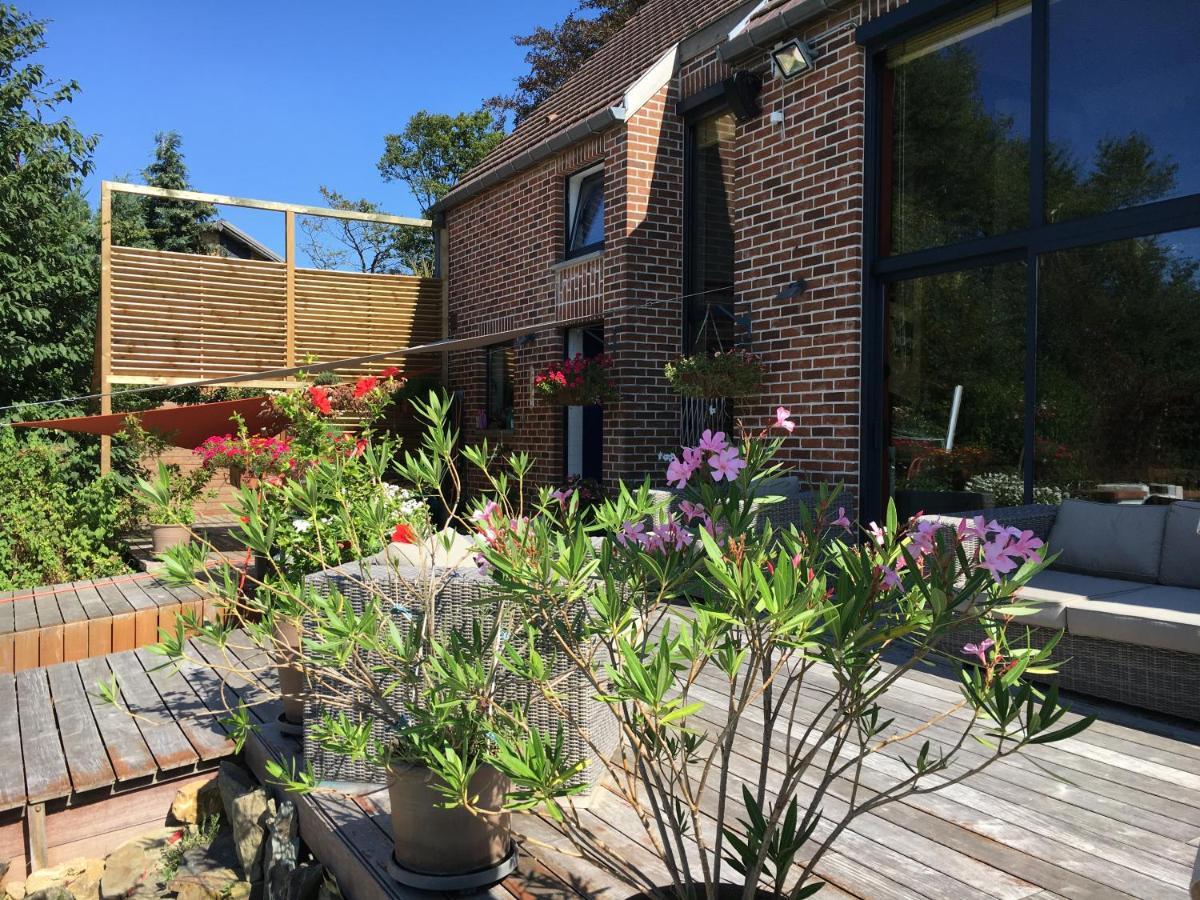 La Chambre Du Chemin Vert : Spa Piscine Sauna Jodoigne Buitenkant foto